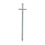 Rock peg 17cm metal with weld-on cross pin