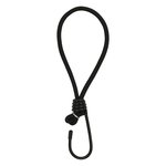 Bungee sling black with wire hook