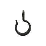 Clip para poste de tienda de campana de 20-25 mm con ranura negra