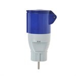 Enchufe adaptador Schuko a CEE