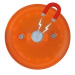 Disco de advertencia 16+8LED naranja
