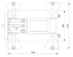 Plataforma de tijeras 3t