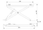 Plataforma de tijeras 3t