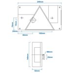 Luz trasera derecha Aspock Multipoint II