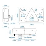 Luz trasera derecha Aspock Multipoint V