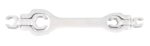 Llave de tubo, abierta 8 en 1 8 - 19 mm