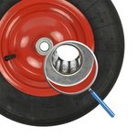 Neumático con llanta metálica 16- 4,00-8