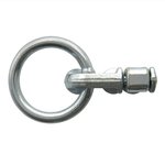 Accesorio de perno prisionero doble con anillo redondo