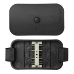 Caja de conexion de cables de plastico de 8x4 pines PM