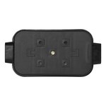 Caja de conexion de cables de plastico de 8x4 pines PM