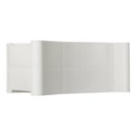 Calzo de rueda de plastico blanco con soporte incluido