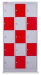 Locker metal con 15 compartimentos