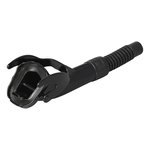 Pico vertedor metalico negro flexible apto para gasolina y diesel