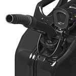 Pico vertedor metalico negro flexible apto para gasolina y diesel