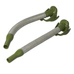 Pico vertedor metalico flexible apto para gasolina de 20 mm