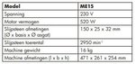 Molino molino diámetro 150 - 520W