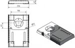 Diametro de la maquina taladradora de mesa 16 mm, 565x275x840 mm