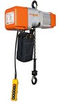 Alzamiento electrico de cadena 0.5 ton, 641x276x410mm