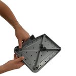 Paso 1 escalon plegable para caravana camper