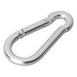 Mosqueton de metal 6x60mm x10 pieces
