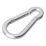 Mosqueton de metal 8x80mm x10 pieces