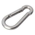 Mosqueton de acero inoxidable 6x60mm x10 pieces