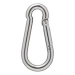Mosqueton de acero inoxidable 6x60mm x10 pieces