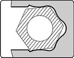 Llave combinada, agarre de cadera 8-19 mm