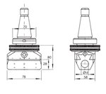 Cabezal de mandrinado universal automatico DIN228 mk / m MK3/M12