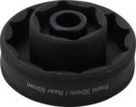 Llave de vaso de impacto hexagonal / 12 caras 12,5 mm (1/2) para montaje de ruedas Ducat