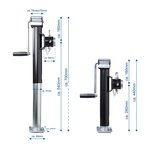 Pata de apoyo extensible para trabajo pesado SH42 2000