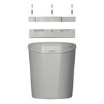 Cubo de basura con tapa 6L para caravana camper