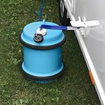 Deposito de agua limpia Aquaroll 40L azul