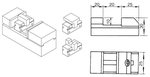 Mini medidas de precisión / pinza de rectificado