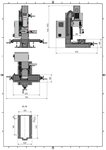 Taladradora y fresadora 400x210x270mm