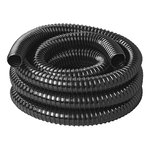 Manguera para aguas residuales, negra 5,00 m / 25 mm
