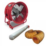 Ventilador 400 mm con accesorios