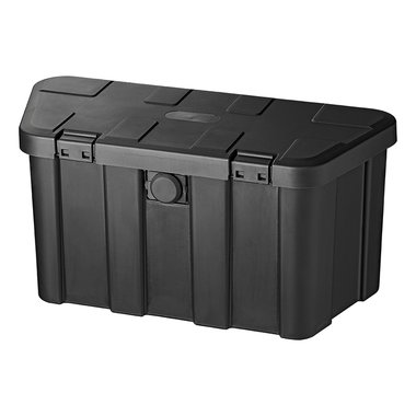 Storage box drawbar plastic 45L with number combination lock