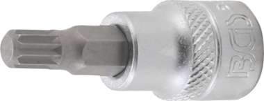 Punta de vaso entrada 10 mm (3/8) dentado multiple interior (para XZN)
