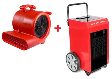 Juego de secadores BD90P + Ventilador RV3000