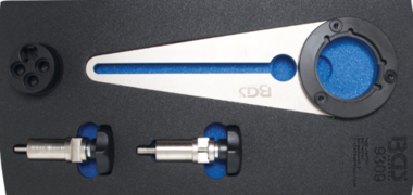 Soporte de polea de cigüeñal y conjunto de herramientas giratorias para BMW 2.5D