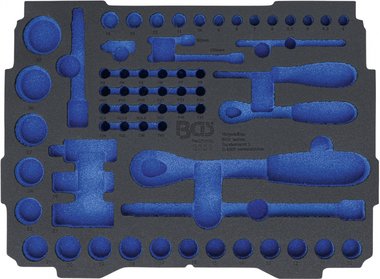Bandeja de espuma para BGS BOXSYS1 & 2 vacia para BGS 3351