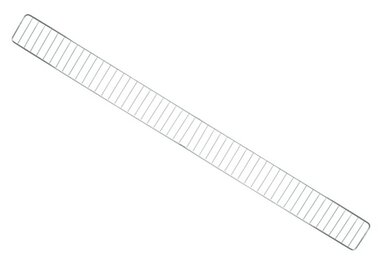 Parte frontal del difusor 1250 x 95 mm