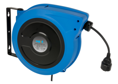 Enrollador de cable profesional automatico de 230 V con 20 m de cable