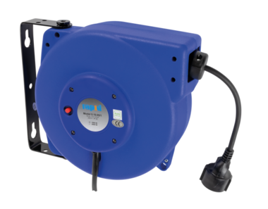 Enrollador de cable profesional automatico de 230 V con 10 m de cable