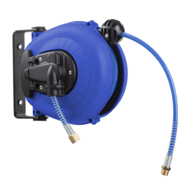 Carrete automatico profesional para aire con 5+1 m de manguera DN 06