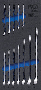 Tool Tray 1/3: juego de llaves combinadas 6 - 22 mm 12 piezas