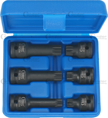 Llave de vaso electrica de 6 puntas 1/2 CRMO estriado M14-M18