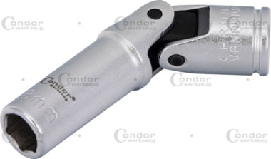 Llave de vaso para juntas de bujias incandescentes 1/4
