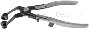 Alicates de banda plana para abrazaderas de manguera con desplazamiento de 220 mm